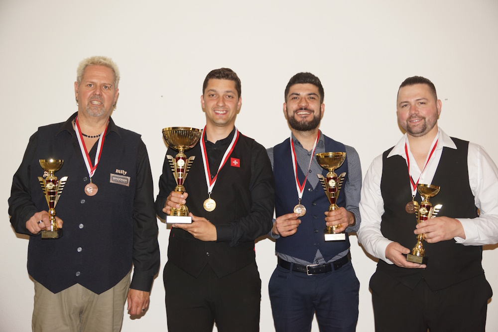 Billy Piller, Alain Vergère, Toraman Kocamaz, Dirk Siegenthaler